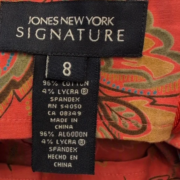 Jones New York Signature Halter Top Summer Dress Y2K Floral - Picture 6 of 7